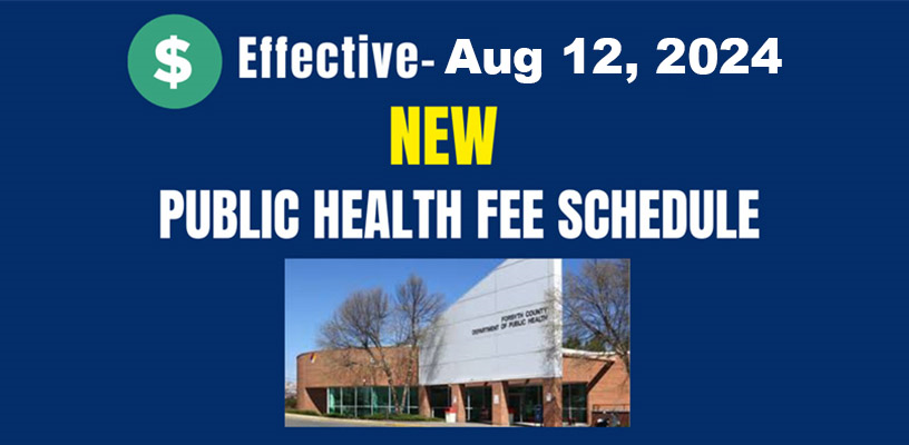 New Fee Schedule 